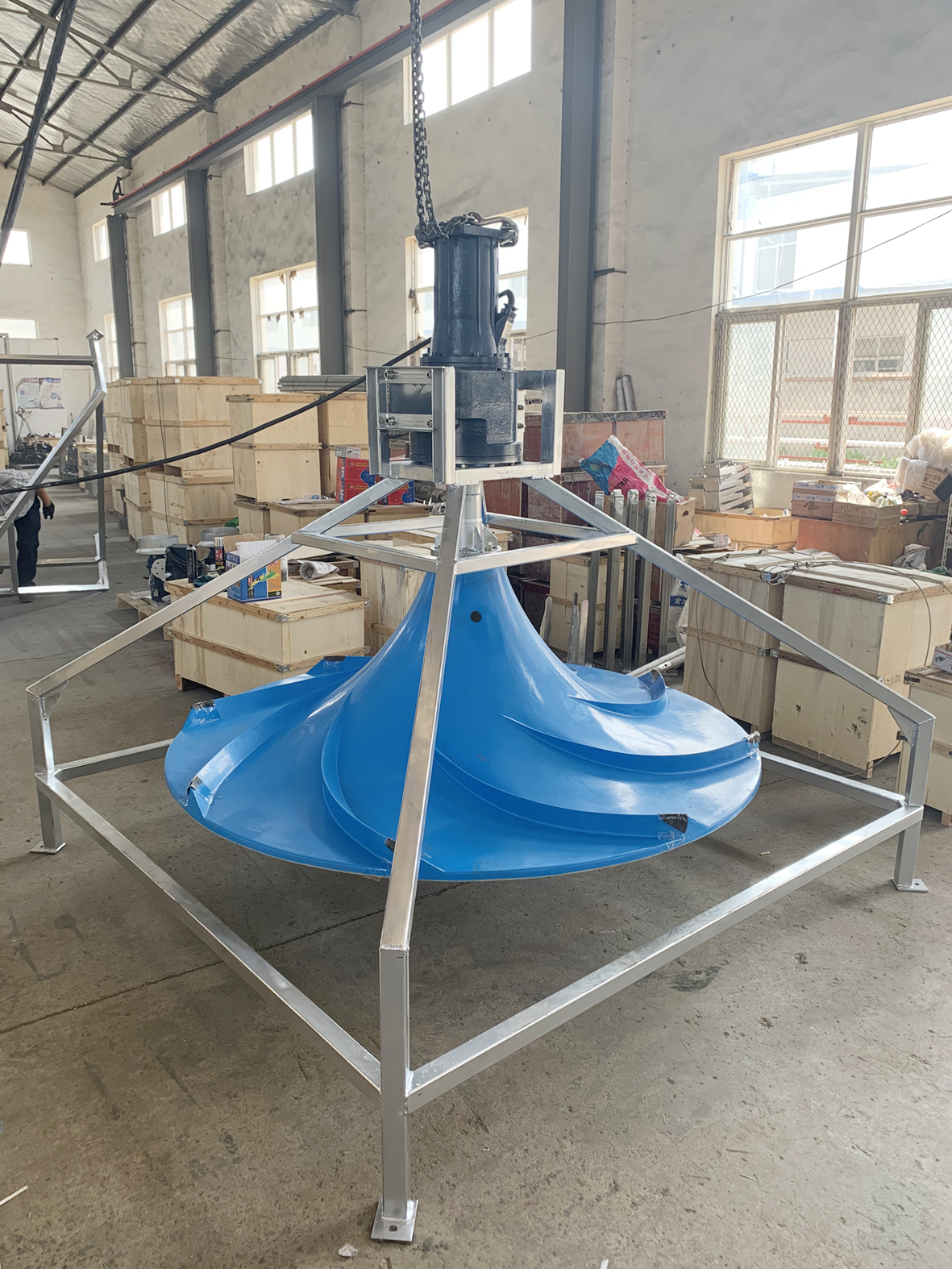 潛水雙曲面攪拌機與其它攪拌設(shè)備相比，優(yōu)勢在哪里？ | 南京藍(lán)寶石環(huán)保